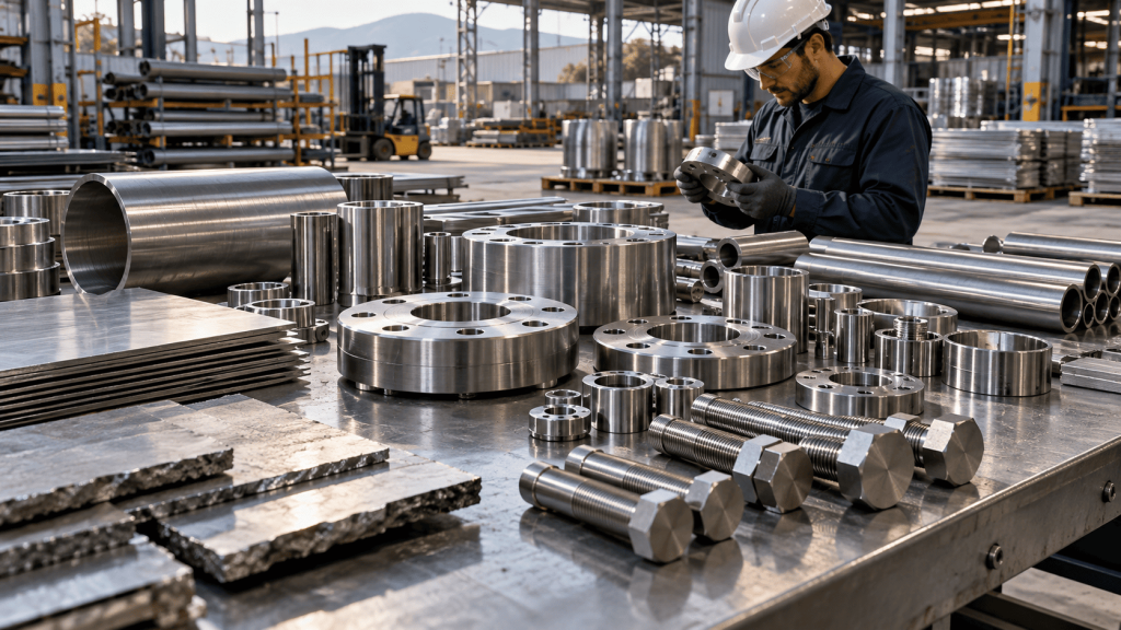 Oportunidades e processos fundamentais na negociação de peças de titânio para o setor industrial